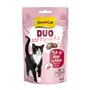 GimCat Duo Soft Snacks au bœuf avec Fromage - Combinaison Visible de Deux délicieuses Saveurs - 1 Sachet (1 x 50 g)