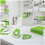 Leitz Wow 52781054 Lot de 6 corbeilles à papier en plastique Vert 15 l