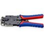 Knipex Pince à sertir pour fiches Western brunie