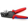 Knipex Pince à dénuder de précision avec couteaux de forme brunie