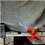 Meister Serre-joint à ressort – Envergure de 75 mm – 4 pièces – Mâchoires de serrage mobiles – Fixation sûre et d'une seule main