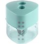 Faber-Castell 183187 - Blister Taille-crayon double grip - Vert pastel