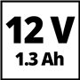 Einhell Visseuse sans fil TH-CD 12-2 Li (12 V, Couple : 24 Nm) Livrée en coffret avec chargeur et batterie