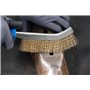 PFERD Lot de 3 brosses à main HBG - Avec 1 brosse à main avec fil d'acier (laiton), fil d'acier inoxydable et fil de laiton - Di