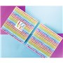 Hama Album photo à pochette Rainbow I (Album mémo, 200 photos 10x15cm, 100 pages blanches, Dim. 22.5x22cm, Idéal Scrapbooking, i