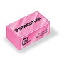 Staedtler - Blister 3 Gommes Fluos Assorties Sans Latex 526F C35