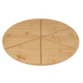 Fackelmann 31119 Planche à pizza avec rainures de coupe
