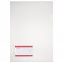 Herlitz 10913804 Lot de 10 pochettes en plastique A4 avec étiquette 0