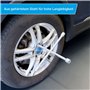 CARTREND Unitec AZ-203 10870 Support de Roue 4 Positions Argenté
