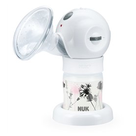 Nuk Luna Tire-Lait Électrique Blanc/Transparent
