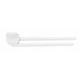 WENKO Porte-Serviettes Pure Porte-vêtements, 2 Bras Blanc