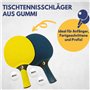 Best Sporting Raquettes de tennis de table I Raquette de tennis de table professionnelle avec 3 balles I Ping Pong I Pagaie Set 