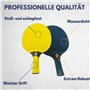 Best Sporting Raquettes de tennis de table I Raquette de tennis de table professionnelle avec 3 balles I Ping Pong I Pagaie Set 