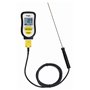 TFA Dostmann 14.1552.01 Thermomètre sous-vide numérique avec sonde en acier inoxydable et bande en mousse pour l'étanchéité Noir