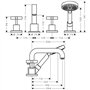Mixer bain du robinet / douche rebord Žpandeurs Axor Citterio.