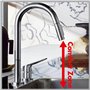 Hansgrohe 34822000 7846296 Citterio M Mitigeur d'évier à levier simple avec Robinetterie à 2 trous Chromé