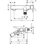 AX Starck Mitigeur B/D Chrome levier