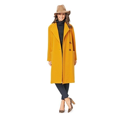 Burda 6736 Patron de Veste et Manteau Blanc