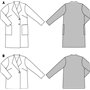 Burda 6736 Patron de Veste et Manteau Blanc