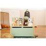 NICI 49289 Cuddly Toy Glubschis Reindeer Chocolatte Mousse 17 cm Brown Standing Sustainable Soft Plush Cute Plush Toy for Cuddli