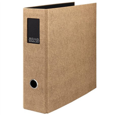 Rössler Papier 1317452609 - S.O.H.O. Classeur DIN A4 avec étiquette de dos