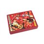 FRANZIS 67206 – Calendrier de l'Avent pompiers en métal – Kit de modélisation du Mercedes-Benz L1519 à l'échelle 1:43, avec livr