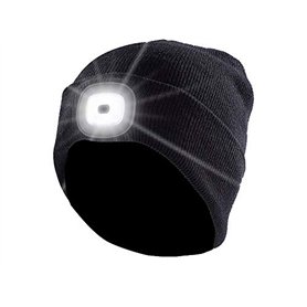 Lunartec Bonnet à LED Avant et arrière - Noir