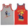 United Labels Sapeur Sam Maillot de corps pour garçon et enfant (lot de 2)