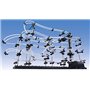 Invento - Invento Just Play 501923 – Star Coaster : Niveau 3 – Circuit de Huit sphérique alimenté par Piles – Jouet de Construct