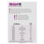 McGard Boulons antivol M14x1.50 Noir - Sphérique R14 - Longueur 27mm (Ouverture de clé 17mm)