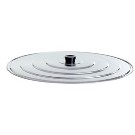 Paella World Campingbedarf 29166 Couvercle universel en aluminium