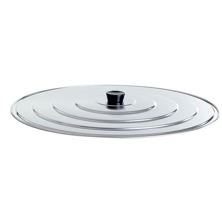 Paella World Campingbedarf 29166 Couvercle universel en aluminium
