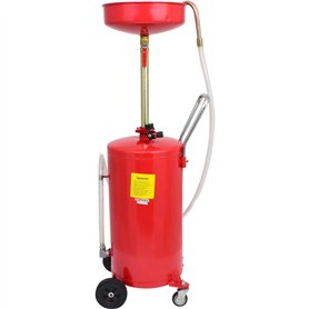 KS TOOLS 160.0001 - Récupérateur Huile par Gravité 65 L - Kit Vidange Voiture pour Récupérer et Transvaser les Huiles Usagées -