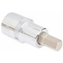 KS Tools 918.1609 - Douille tournevis 1/2" 6 pans, Longueur 55 mm, 9 mm - Gamme CHROMEplus - En Chrome Vanadium - Finition chrom