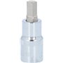 KS Tools 918.1609 - Douille tournevis 1/2" 6 pans, Longueur 55 mm, 9 mm - Gamme CHROMEplus - En Chrome Vanadium - Finition chrom