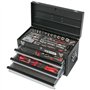 Coffre a outils ULTIMATE équipé - 3 tiroirs et plateau - 114 pcs - KS Tools 922.0100-Caisse a outils