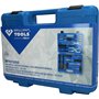 BRILLIANT TOOLS BT701250 Coffret d’outils pour tambours et disques de frein, 15 pcs [Powered by KS TOOLS]