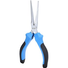 BRILLIANT TOOLS BT067606 Pince à bec demi-rond droit pour mécanique de précision [Powered by KS TOOLS]
