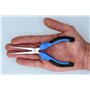 BRILLIANT TOOLS BT067606 Pince à bec demi-rond droit pour mécanique de précision [Powered by KS TOOLS]