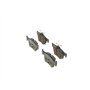 BOSCH Jeu de plaquettes de frein à disque pour Ford Ford USA Galaxy Mondeo V S-Max 0986494839