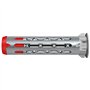fischer - Cheville Bi-Matière DuoHM 4 x 55 pour Corps Creux, avec Vis à Tête Cylindrique, Empreinte TX - Blister de 4