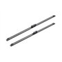 Longueur: 680mm/625mm – 1 Paire de Balais avant