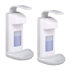 Relaxdays Distributeur de Gel désinfectant
