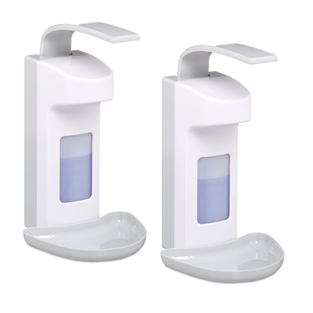 Relaxdays Distributeur de Gel désinfectant