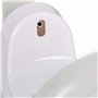 Relaxdays Distributeur de Gel désinfectant, Lot de 2, 500 ML, Aussi pour Savon Liquide, récupérateur, Blanc - Gris