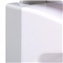 Relaxdays Distributeur de Gel désinfectant, Lot de 2, 500 ML, Aussi pour Savon Liquide, récupérateur, Blanc - Gris