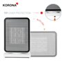 Korona 60001 Radiateur soufflant électrique |Technologie de chauffage céramique | Sécurité anti-renversement | Protection contre