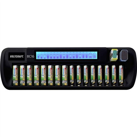 Chargeur de Piles Rondes VOLTCRAFT BC16 NiMH