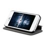 kwmobile Coque Compatible avec Apple iPhone SE (1.Gen 2016) / iPhone 5 / iPhone 5S - Coque à Rabat Magnétique Fonction Support p