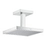 Hansgrohe 10929000 douche de tête 24 x 24 DN 15 avec raccord plafond chromé